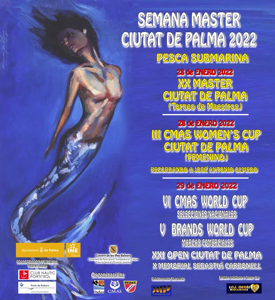 Aplazado el Campeonato Master Ciutat de Palma de pesca submarina